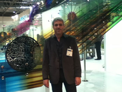 Visita a GLASSTEC na Alemanha
